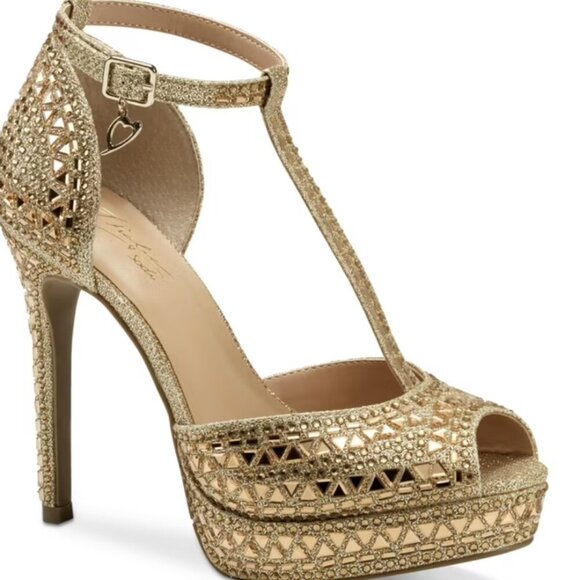 THALIA SODI Women's Chace Embellished Platform Pumps - Picture 1 of 8